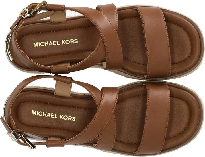 Michael Kors Lynn Brown Platform Sandal - Image 5