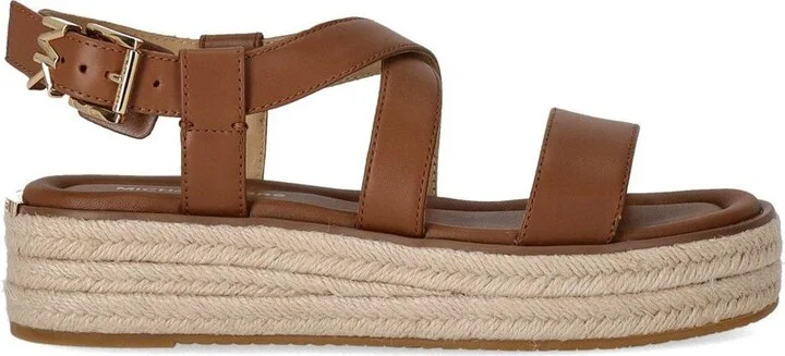Michael Kors Lynn Brown Platform Sandal