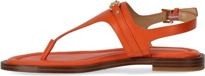 Michael Kors Mandy Orange Thong Sandal - Image 3