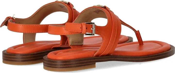Michael Kors Mandy Orange Thong Sandal - Image 4