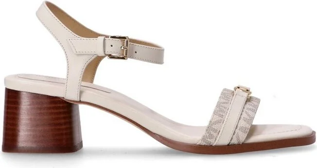 Michael Kors Mandy Signature Logo Sandals