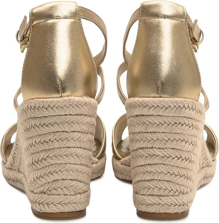 Michael Kors Mandy Wedge Sandalwood - Image 3