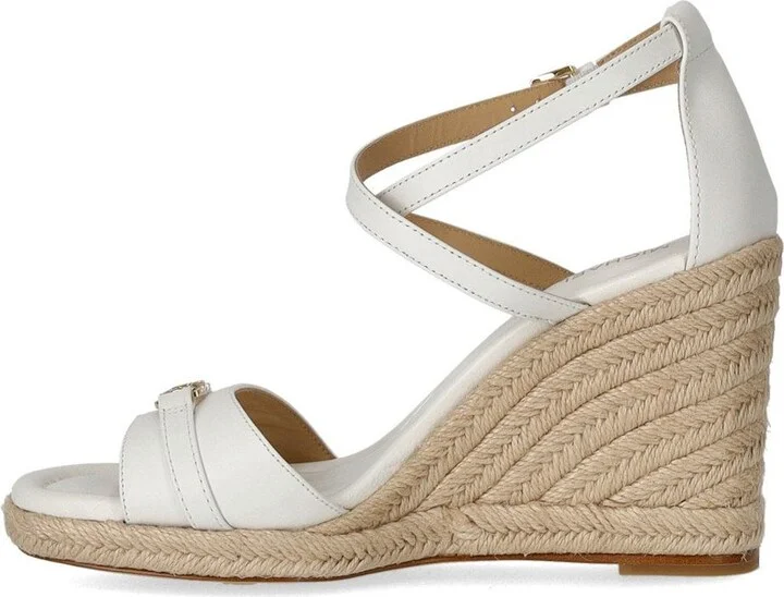 Michael Kors Mandy White Wedge Sandal - Image 3