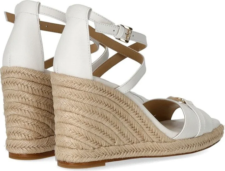 Michael Kors Mandy White Wedge Sandal - Image 4