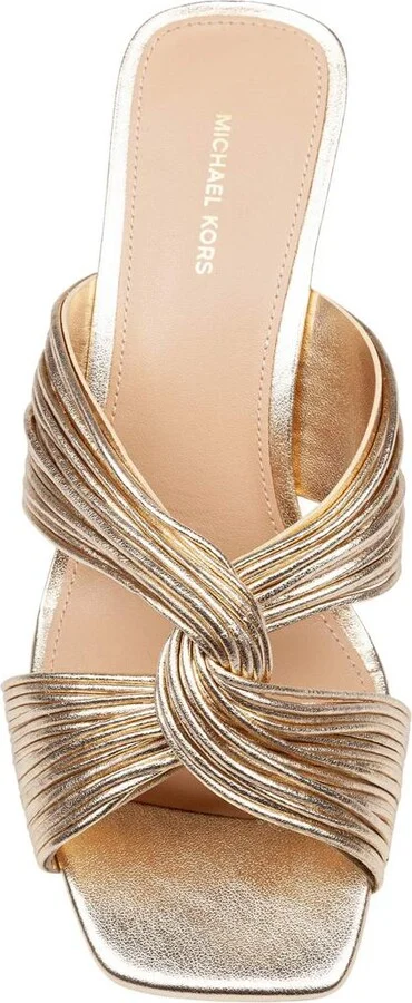 Michael Kors Metallic Leather Mule - Image 2