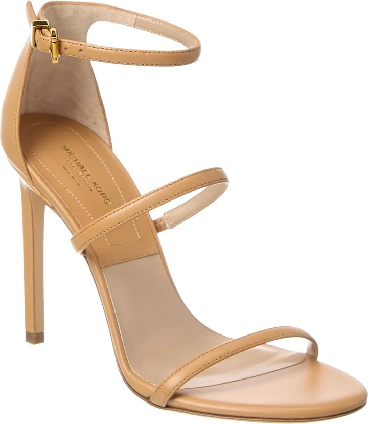 Michael Kors Nadege Runway Leather Sandal