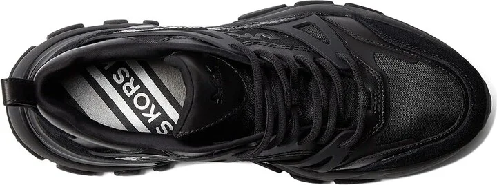 Michael Kors Nick Trainer Men's Shoes Black : 10 M, Leather/Suede/Textile - Image 2