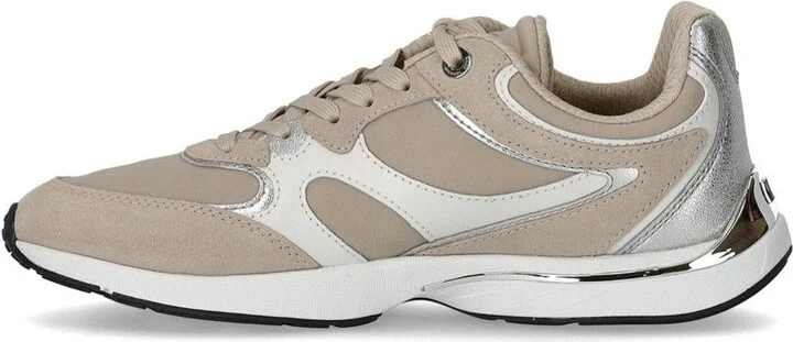 Michael Kors Riley Light Sand Sneaker - Image 3