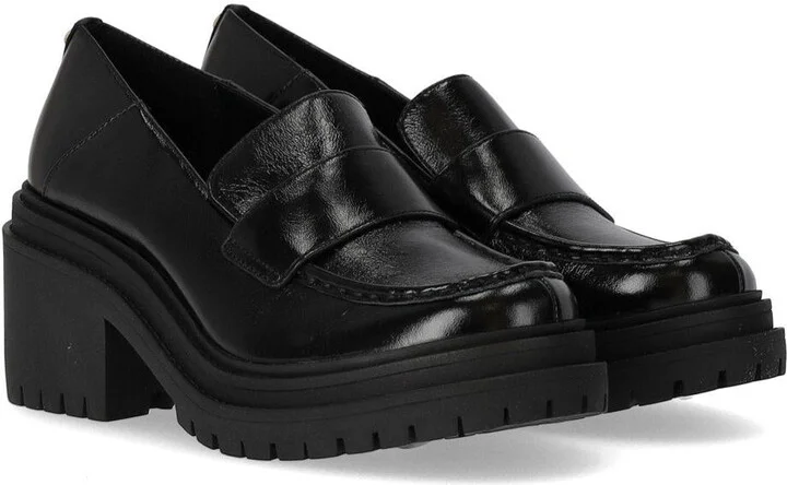 Michael Kors Rocco Black Heeled Loafer - Image 2