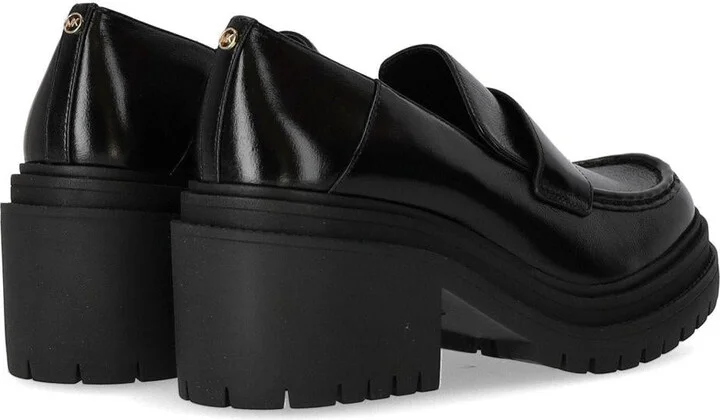 Michael Kors Rocco Black Heeled Loafer - Image 4