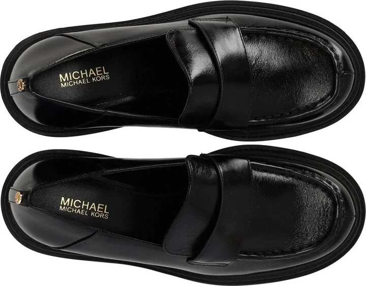 Michael Kors Rocco Black Heeled Loafer - Image 5