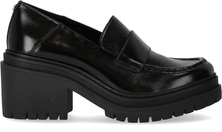 Michael Kors Rocco Black Heeled Loafer