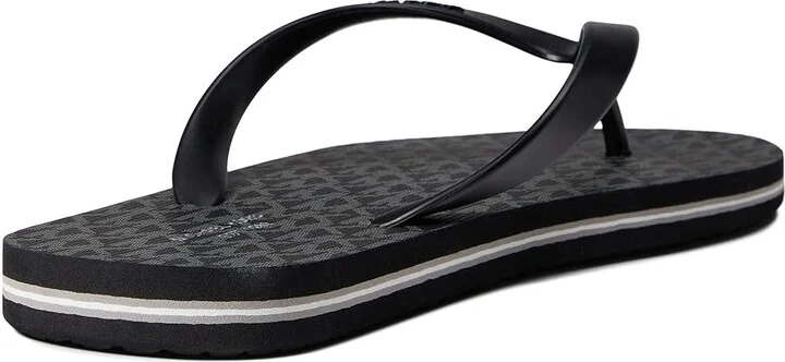 Michael Kors Travis Flip-Flop Men's Sandals Black/Black : 7 M, Synthetic - Image 4