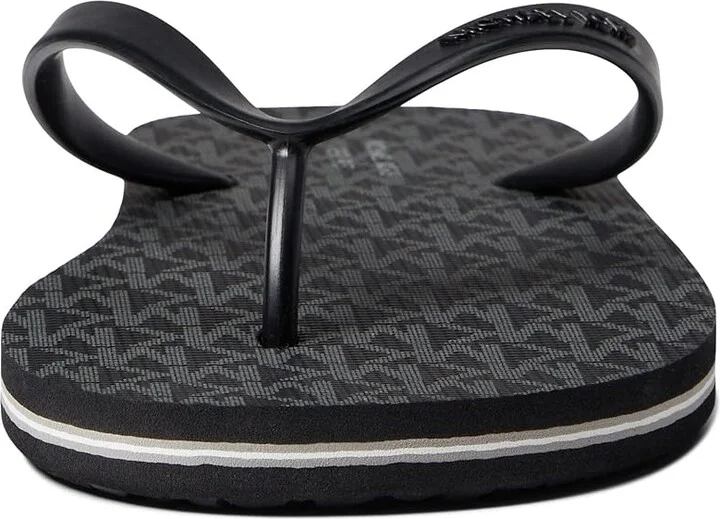 Michael Kors Travis Flip-Flop Men's Sandals Black/Black : 7 M, Synthetic - Image 5