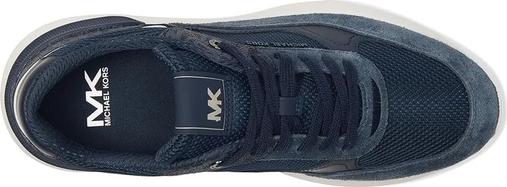 Michael Kors Trevor Trainer Men's Lace-up Boots Admiral Blue : 10 M, Leather - Image 2