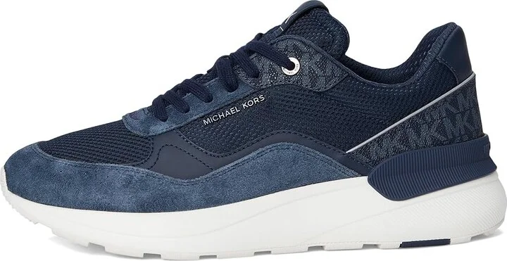 Michael Kors Trevor Trainer Men's Lace-up Boots Admiral Blue : 10 M, Leather - Image 6