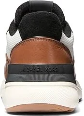 Michael Kors Trevor Trainer Men's Lace-up Boots Luggage : 8 M, Leather - Image 3