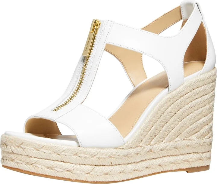 Michael Kors Women's Berkley Mid-Heel Wedge Sandal