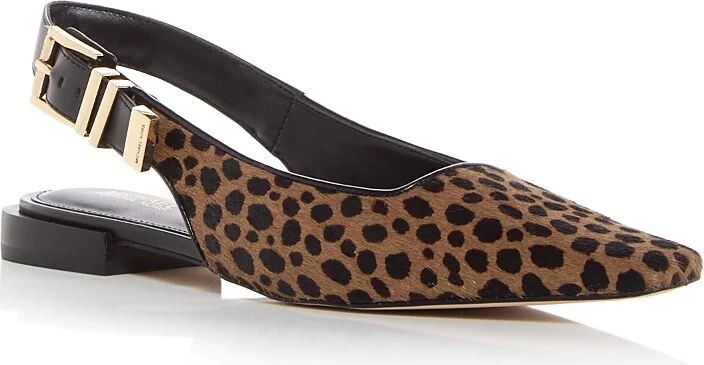 Michael Kors Women's Darrington Calf Hair Slingback Flats