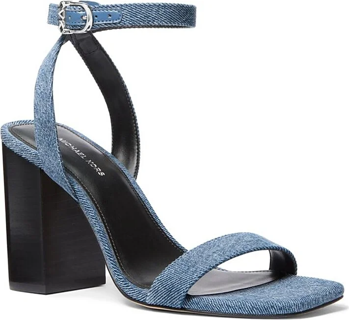 Michael Kors Women's Merriam Block Heel Sandals