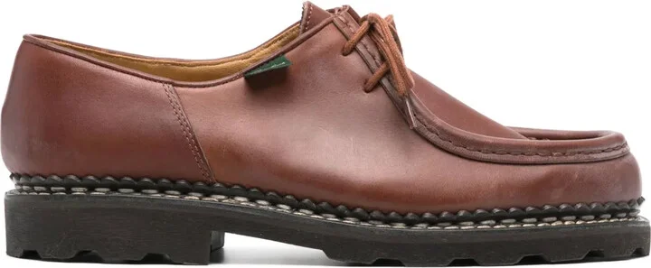 Michael leather derby shoes