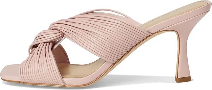 MICHAEL Michael Kors Alessia Mule Sandal Women's Sandals Smokey Rose : 7.5 M, Leather/Rubber - Image 6