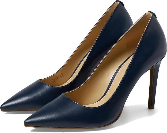 MICHAEL Michael Kors Alina Flex High Pump Women's Shoes Navy : 6.5 M