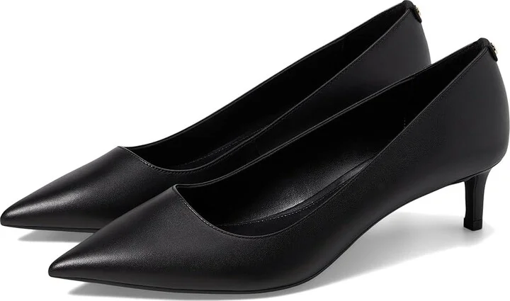 MICHAEL Michael Kors Alina Flex Kitten Pump Women's Shoes Black 1 : 6 M, Synthetic/Textile