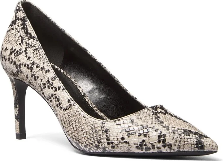Ivory/Black Snake Print