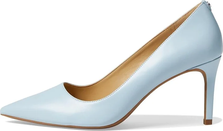 MICHAEL Michael Kors Alina Flex Pump Women's Shoes Pale Ocean : 6 M, Leather - Image 5