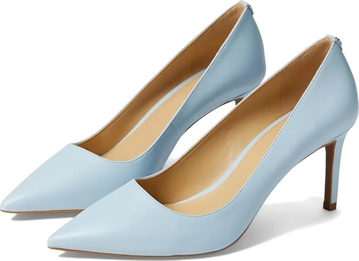 MICHAEL Michael Kors Alina Flex Pump Women's Shoes Pale Ocean : 6 M, Leather