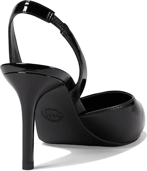 MICHAEL Michael Kors Alina Flex Sling Pump Women's Shoes Black : 6 M, Leather - Image 4