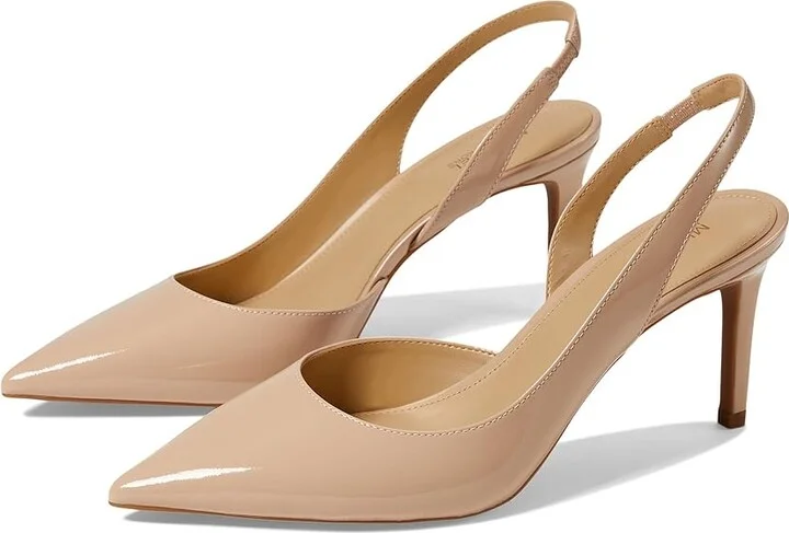MICHAEL Michael Kors Alina Flex Sling Pump Women's Shoes Light Blush : 6 M, Leather