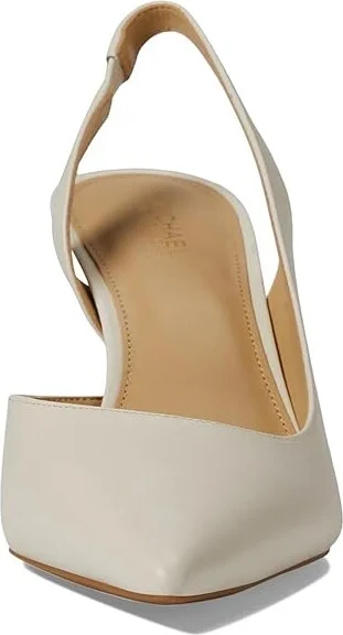 MICHAEL Michael Kors Alina Flex Sling Pump Women's Shoes Light Cream : 10 M, Leather - Image 2