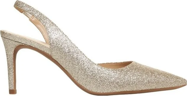 Michael Michael Kors Alina Glitter Pointed Toe Pumps