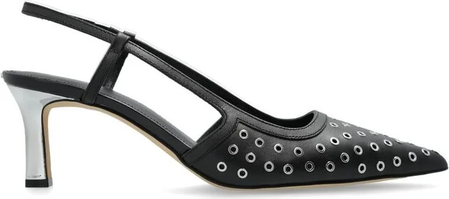 Michael Michael Kors Alora Grommeted Slingback Pumps