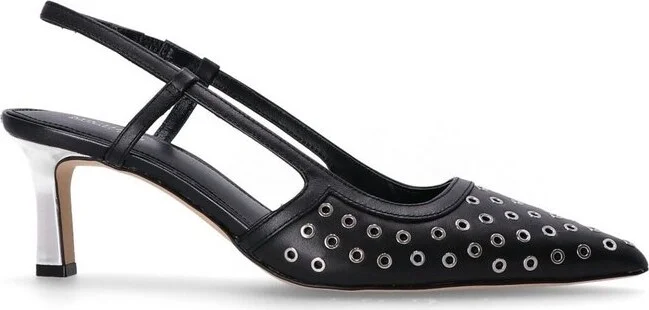 Michael Michael Kors Alora Grommeted Slingback Pumps
