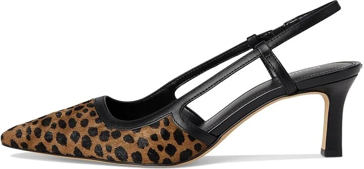 MICHAEL Michael Kors Alora Mid Sling High Women's Heels Husk : 8 M, Synthetic - Image 6