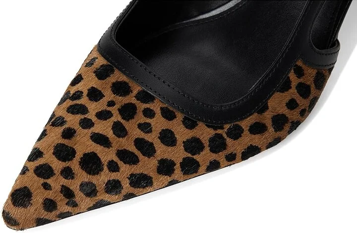 MICHAEL Michael Kors Alora Mid Sling High Women's Heels Husk : 8 M, Synthetic - Image 7