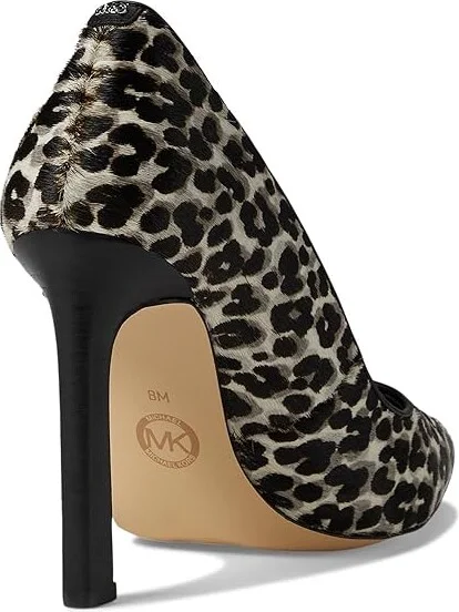 MICHAEL Michael Kors Amara Pump High Women's Heels Black : 5.5 M, Leather - Image 4