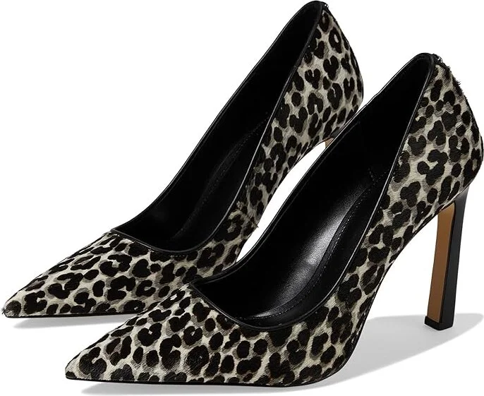 MICHAEL Michael Kors Amara Pump High Women's Heels Black : 5.5 M, Leather
