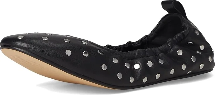 MICHAEL Michael Kors Amy Ballet Women's Shoes Black : 10 M, Leather/Rubber - Image 5