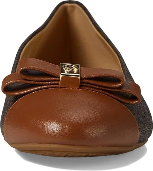 MICHAEL Michael Kors Andrea Ballet Women's Flat Shoes Brown : 6.5 M - Image 2