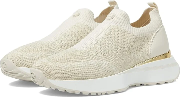 MICHAEL Michael Kors Ari Slip On Women's Shoes Cream : 9.5 M, Synthetic