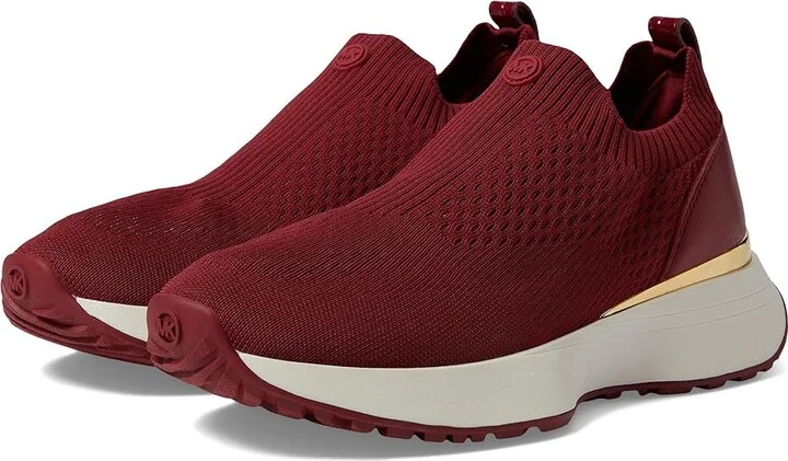 MICHAEL Michael Kors Ari Slip On Women's Shoes Deep Red : 7 M, Synthetic