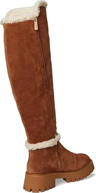 MICHAEL Michael Kors Asher Boots Women's Boots Luggage : 5.5 M, Leather - Image 4