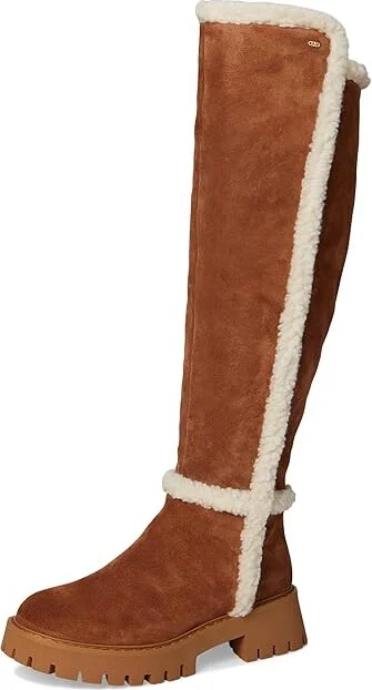 MICHAEL Michael Kors Asher Boots Women's Boots Luggage : 5.5 M, Leather - Image 5