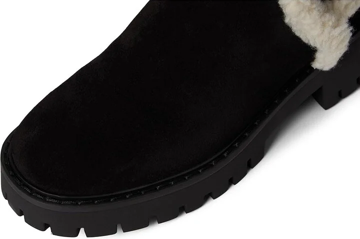 MICHAEL Michael Kors Asher Flat Bootie Women's Boots Black : 10 M, Leather - Image 2