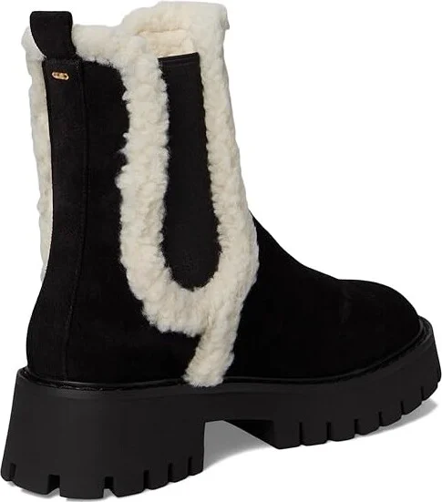 MICHAEL Michael Kors Asher Flat Bootie Women's Boots Black : 10 M, Leather - Image 4