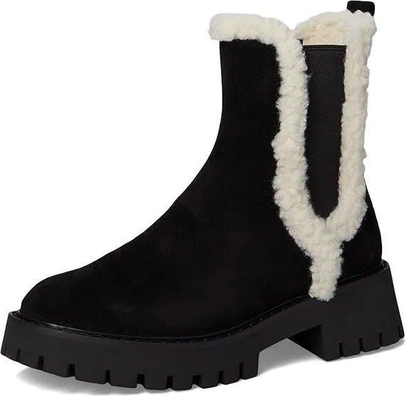 MICHAEL Michael Kors Asher Flat Bootie Women's Boots Black : 10 M, Leather - Image 5